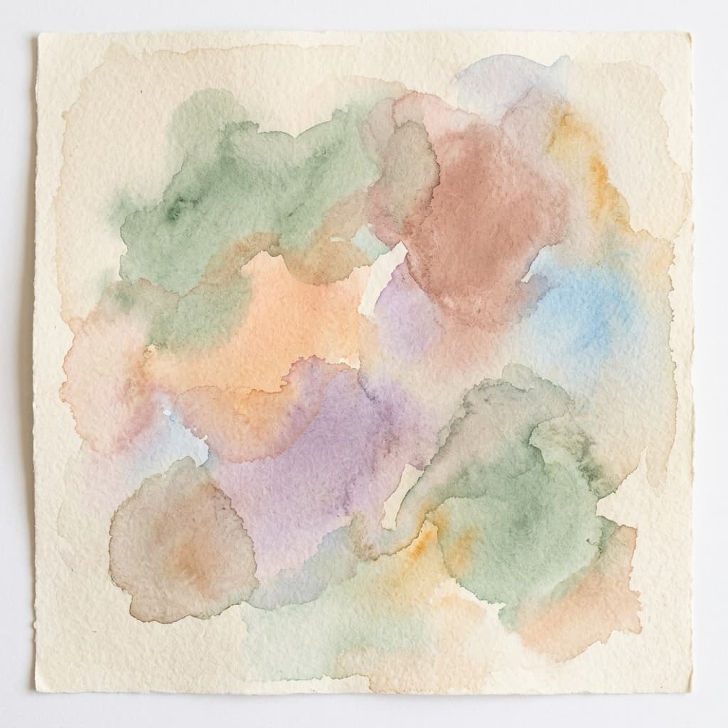 Watercolor art — representing emotional expression